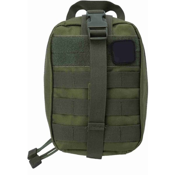 Tactical First Aid Bag for Outdoor Use, Climbing, Emergencies, Green