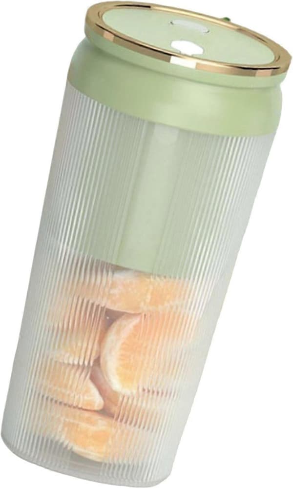 Mixer Cup Mini Juicer 300ml USB Charging Portable Multifunctional Fruit Juicer For Home Dorm Light Green (FMY)