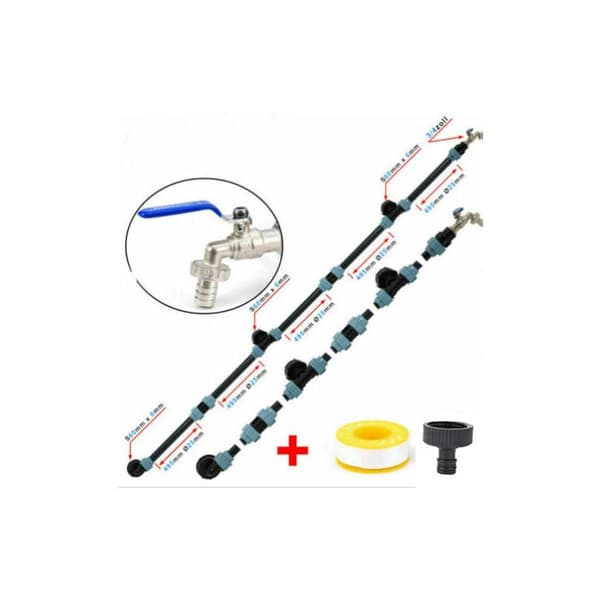 IBC S60 x 6 Connection Kit for 3 IBC Tanks Side by Side with 3/4