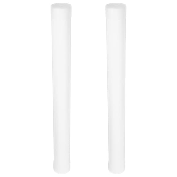 2 stk. malingsrør, bærbart oppbevaringsrør for plakater, malingsoppbevaringsrør, plakatholder, plakatrør