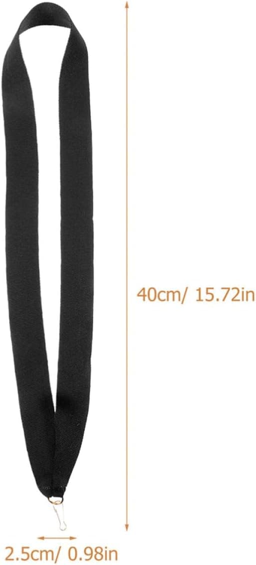 medaljebånd med trykknapper 20 stk. sort af polyester og let design til konkurrencer sportsbegivenheder -