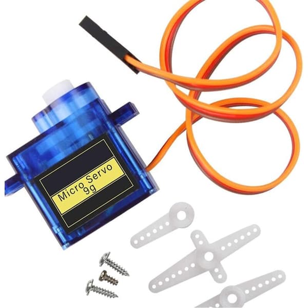 5 x 9G Mikroservomotorer Kompatible med SG90 til RC Robot Helikopter/Fly Kompatible med Arduino og Raspberry Pi
