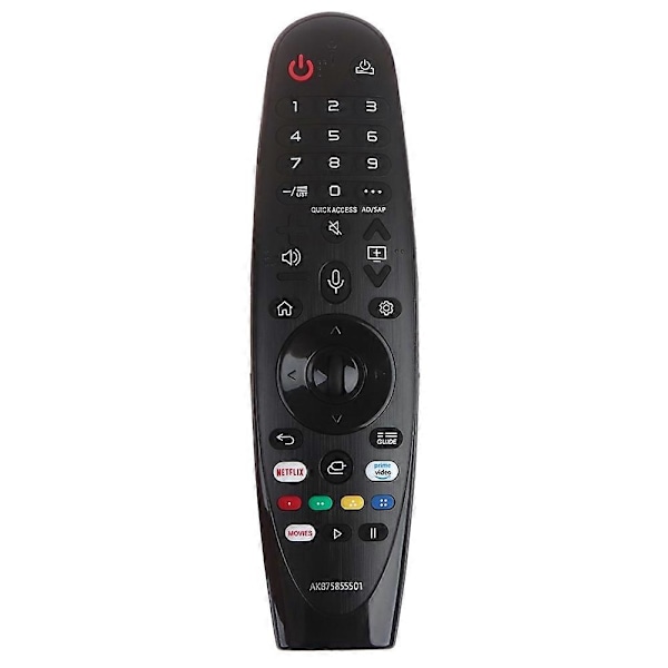 AKB75855501 Infraröd Ersättningsfjärrkontroll för LG Smart TV Handhållen Fjärrkontroll [DB]
