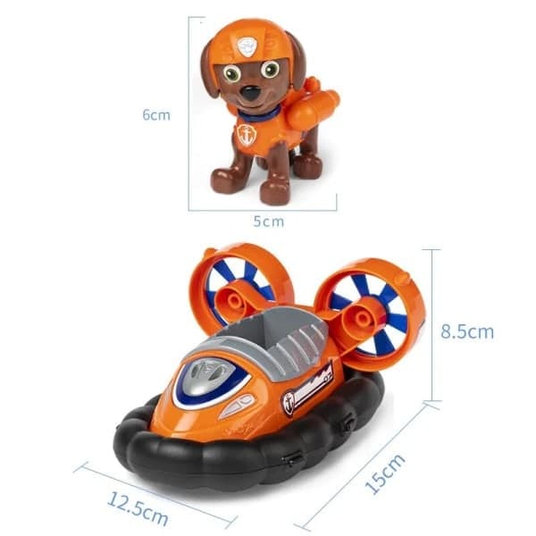 Paw Patrol Redningsbiler Standard Serie Zuma Hovercraft