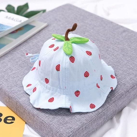 Baby Solhat Småbørn Sommer Strand UPF 49+ Solbeskyttelse Spandhat
