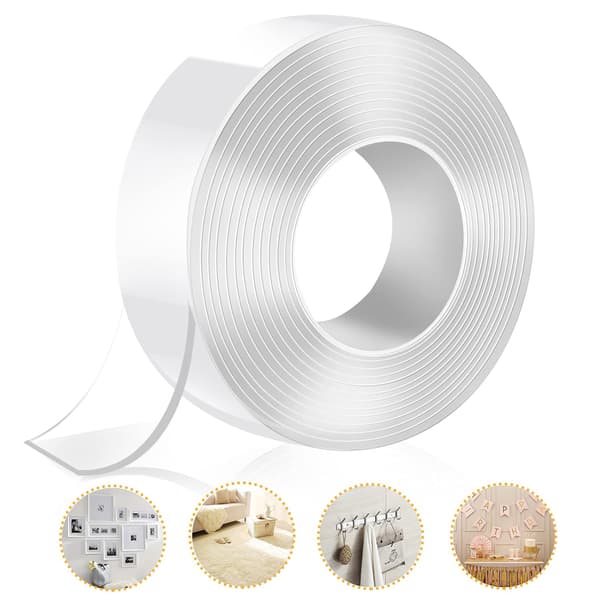 Superstærk dobbeltklæbende tape, 5m x 3cm x 2mm dobbeltklæbende tape