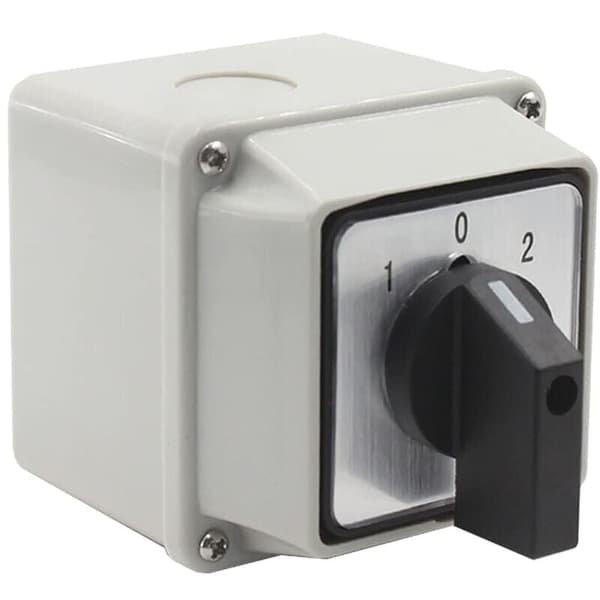 Universal LW26-20/2 Rotary Switch - 380V, 20A - Compatible with Mounting Box