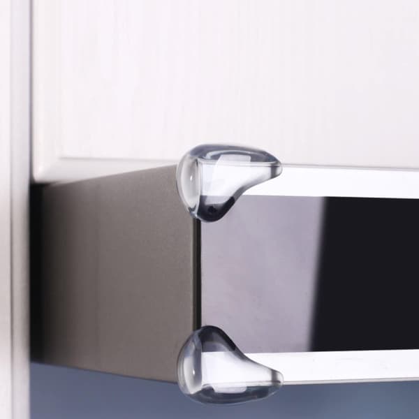 10-pack hörnbeskydd, transparenta hörnbeskydd, P-hörn