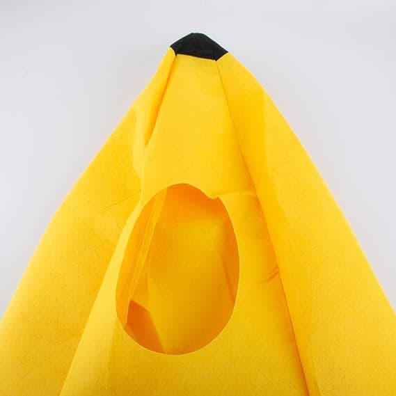 Banan-kostume til voksne og børn, enkelt gruppekostume til Halloween, julefester