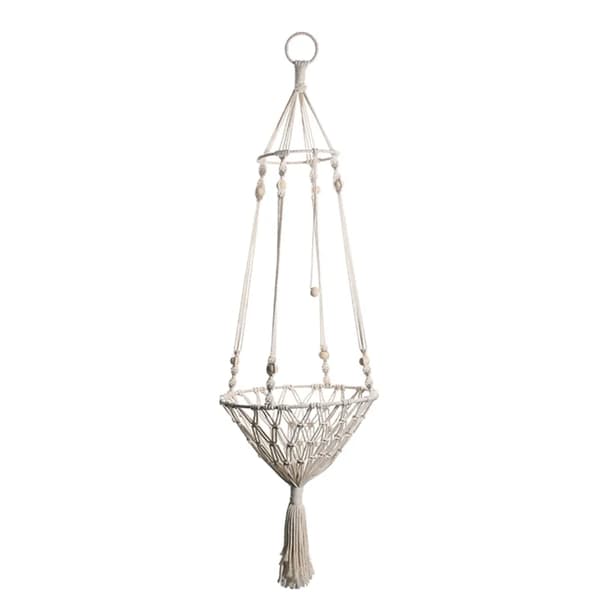 100*30CM Cat Hammock, Macrame Hanging Swing Cat Dog Bed, Hanging Pet Bed Without Cushion