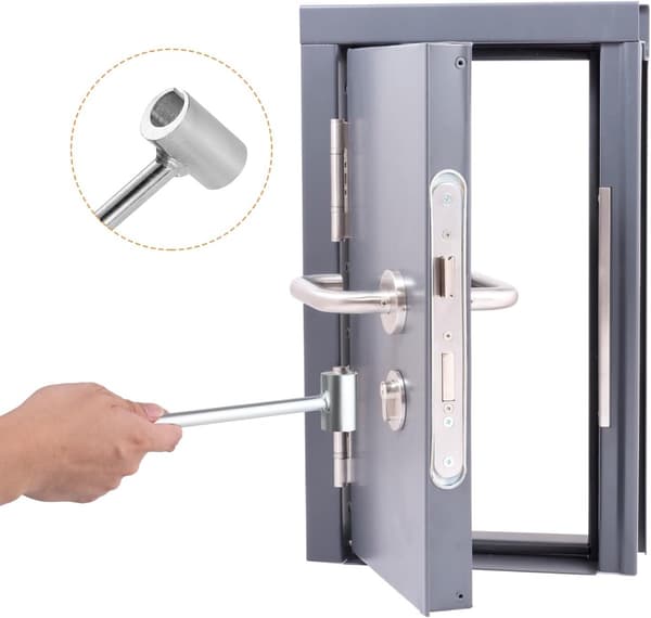 2 Door Hinge Adjustment Wrenches - Adjustable 8-19mm & 19-25mm for Round Bolt Hinges