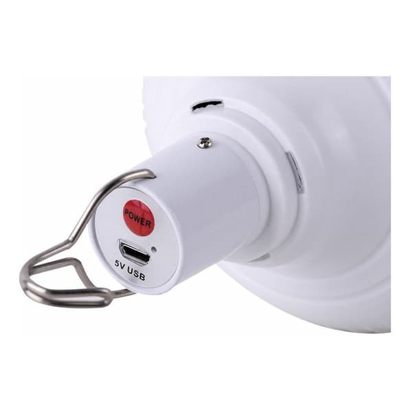 60W Dimmable USB Rechargeable Camping Yard Garden BBQ 3 Gang LED Work Light