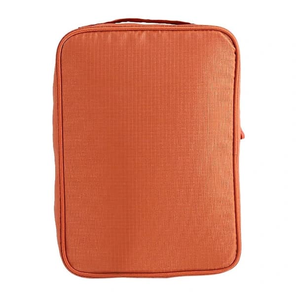 DINIWELL Vattentät Nylon Reseförpackning Skoförvaringsväska Låda Garderob Organizer Orange