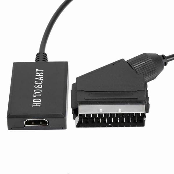 HDMI til Scart-kabel HDMI til Scart-adapter HDMI til Scart-omformer Videoadapter