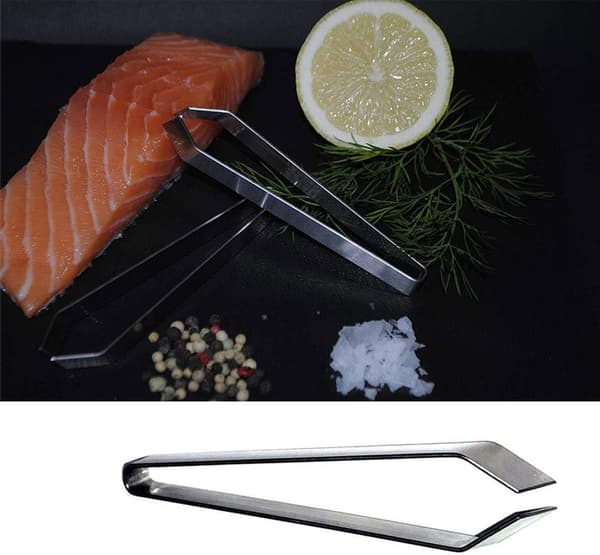 Fiskebenstang i rustfrit stål, professionel fiskebenstang til fjernelse af ben