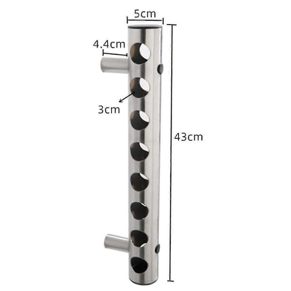 High Quality Stainless Steel Wine Rack Wine Rack Bar Wall Mounted Household Storage Kitchen