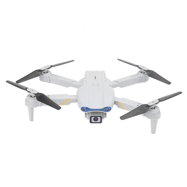 Remote Control 4K Camera Drone Foldable 4-Axis RC Quadcopter Model Toy with LED Light Dual Camera 0.1 0.1