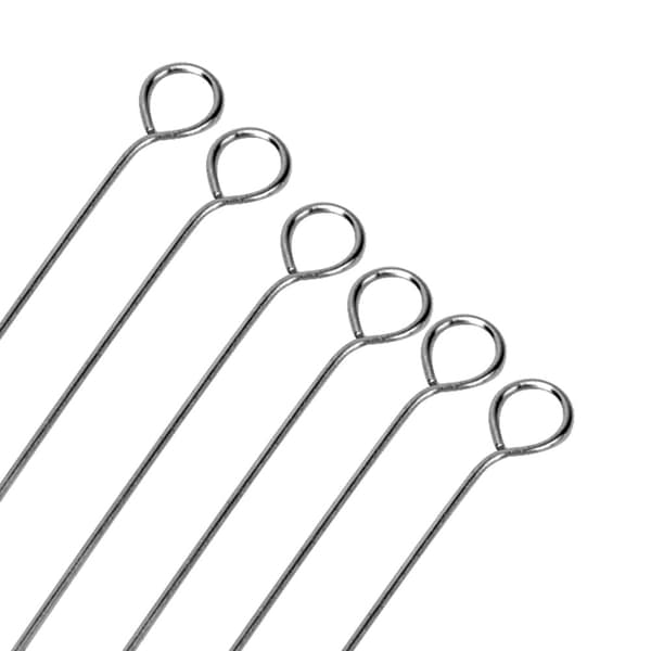 50 pcs Inoculating Loop Lab Bacterial Culture Microbiology Uses Nichrome Needle Tip