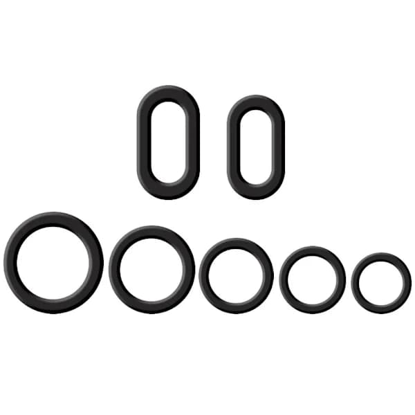 100 stk Karpefiske O-ring Hårriggring RUND-3.7MM RUND-3.7MM Rund-3.7mm
