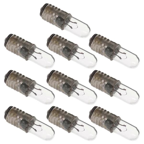 Micro Replacement Bulb E5 Mini Light Bulbs For Technician Scientific Research Round Shape 10pcs