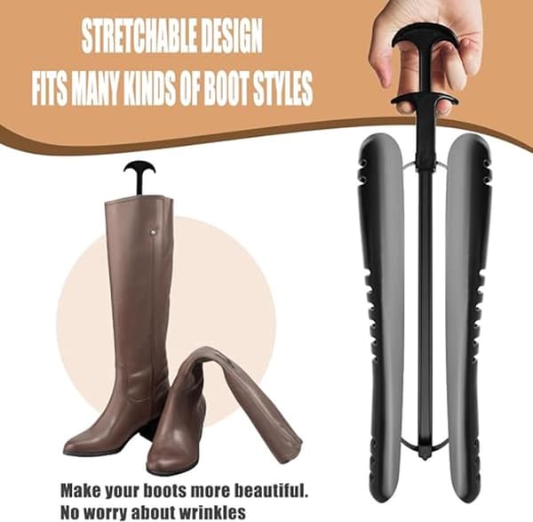 Boot Shapers - 2 Pieces - Boot Shapers - Adjustable Shoe Stretcher - Boot Holder Riding Boots - Boot Shapers - Stretcher - Women's Boot