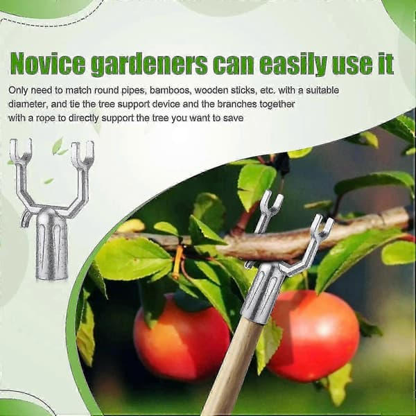 6-pack Metal Branch Holders, Branch Sticks Tree Straightening Kit For Vineyard, Orchard