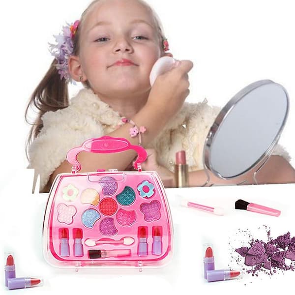 Alt-i-et makeup-sæt til børn - Sikkert, giftfrit og vaskbart A A