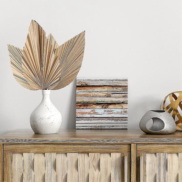 4 stk. tørrede palmblade, tørrede palmblade, kunstige planter, palmblade
