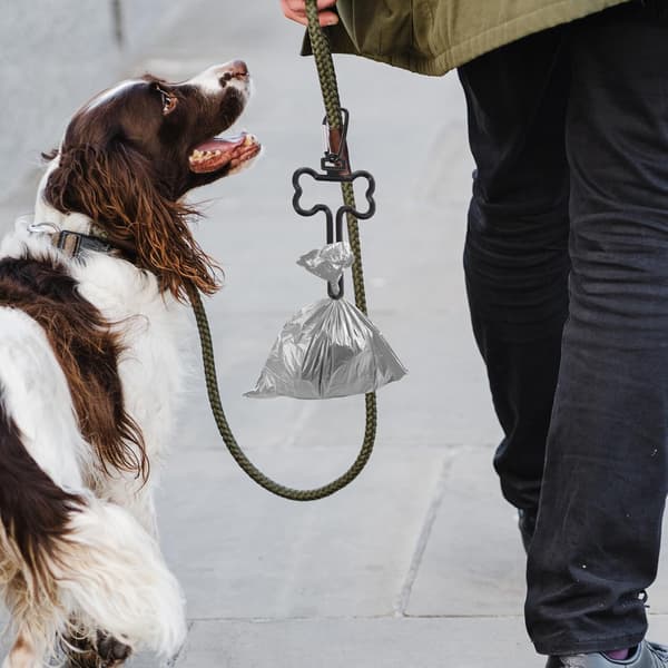 Hunde søppelposeklemmer 5 stk ABS for avfallsposeholder -