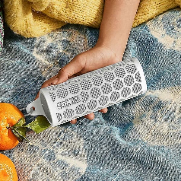 Mjukt silikonskal med karbinhake för Sonos Roam-högtalare, grå Gray