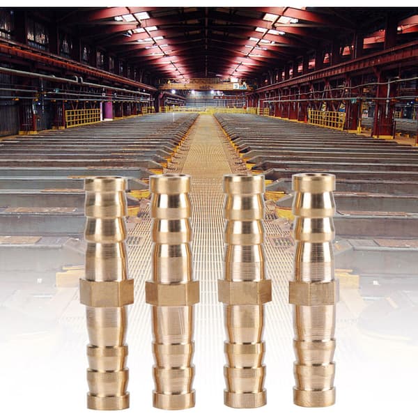 Koblingsnippel slangekobling reduserende hann (8mm - 8mm 4stk)