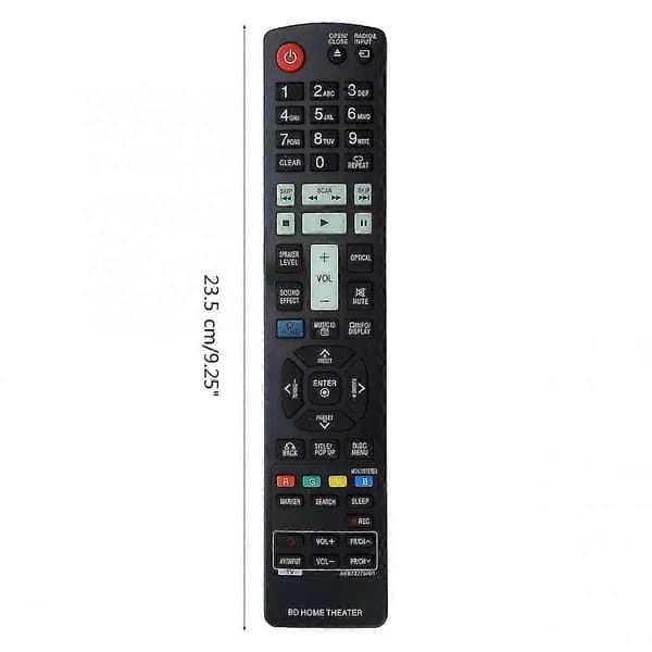 AKB73275501 for LG Blu-ray Home Theater LHB336 LHB536 Remote Control Replacement