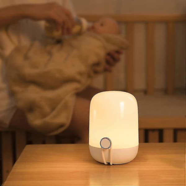 Portable Nursing Night Light LED Care Lamp Adjustable Brightness with 7 Colors