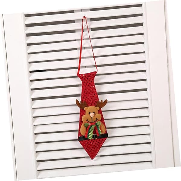 Pieces Julslips Herr Jul Halsduk Slipsar för Män Herr Halsduk för Jul Julslips Nyhetsslipsar Tyg