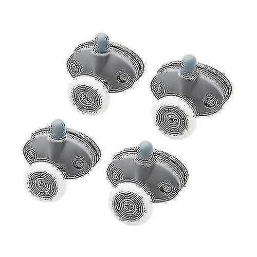 Nylon Single Pop Up Roller Wheel Shower Enclosure Sliding Glass Door Rollers 8pcs-25mm