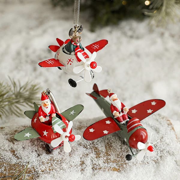 Juleflydekoration Festartikler til jul Soveværelse Pejs Stil A Stil C Style C