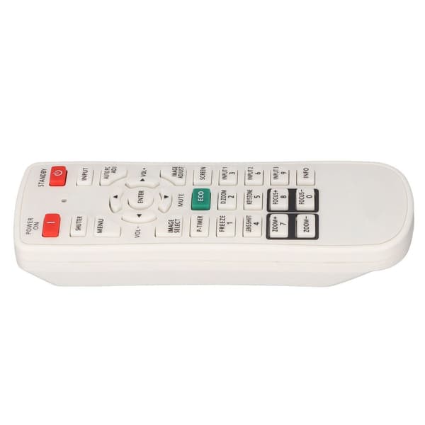 Replacement Remote Control for Home Theater Projector in White KLB