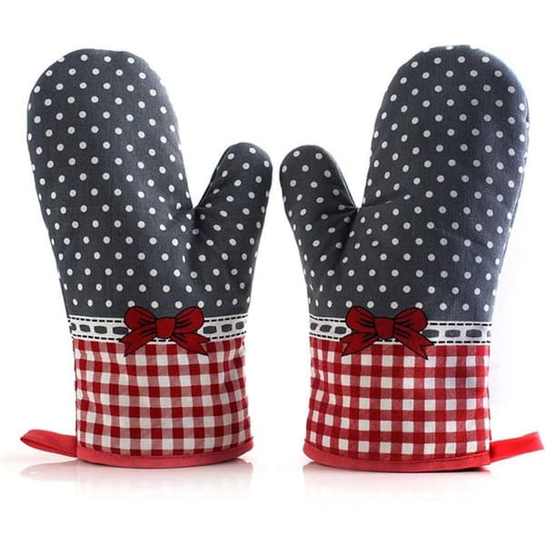 2-pack ugnshandskar, isoleringshandskar, ugnshandskar, värmebeständiga,
