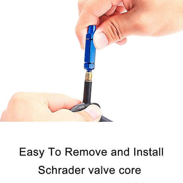 Ventilkernefjernerværktøj - 3 i 1 Værktøj til tilspænding af cykelventilkerne