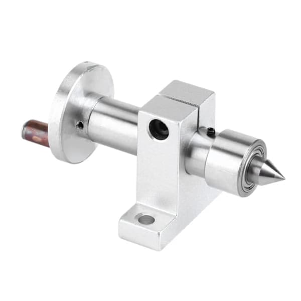 Double Ball Bearing Rotating Center for Mini Lathe, DIY Parts
