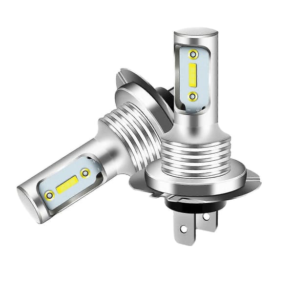 2x H7 LED-frontlykter 6000k Super Hvit 110w 8000lm Frontlyktsett