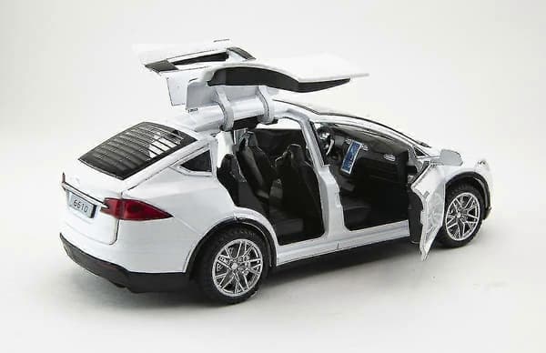 2024 Tesla Model X SUV Legetøj i Metal, Børnegave WG