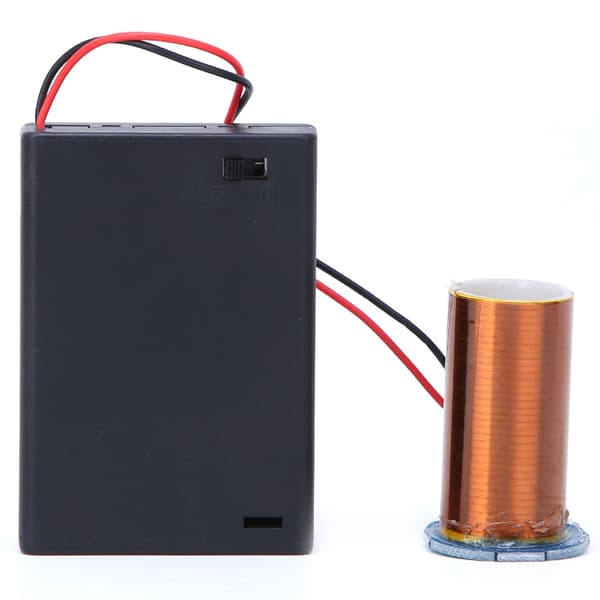 Mini Tesla Coil Battery Powered No Arc Remote Ignition Tesla Electronic DIY Kit Finished Product