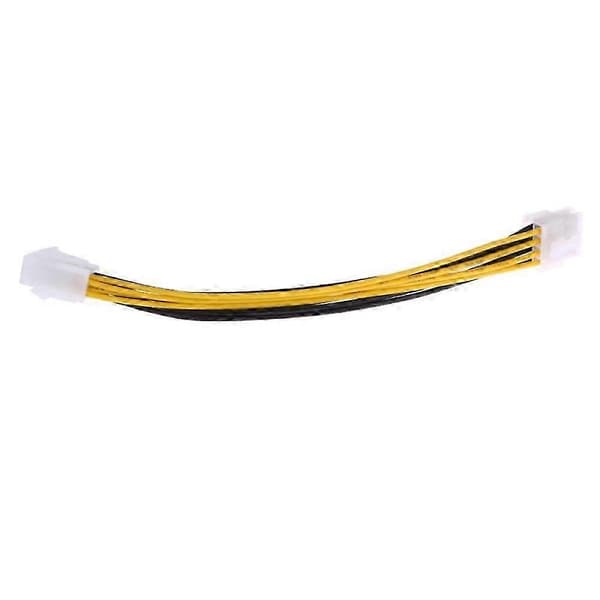 EPS 8-pin hann til ATX 4-pin hunn hovedkort CPU strømforsyningsadapterkabel