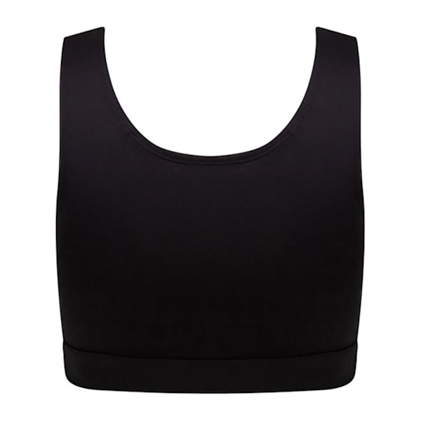 SF Minni Flickor Mode Crop Top 11-12 År Svart/Svart Black/Black Black/Black 11-12 Years
