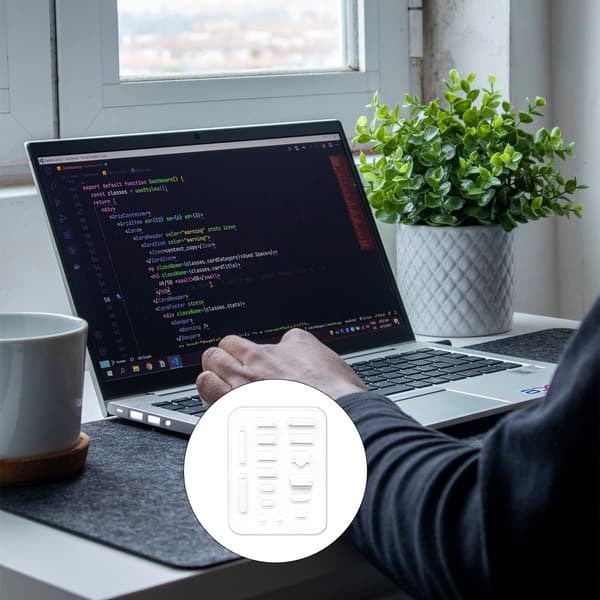 16 stk. silikone støvpropper (hvid), computergrænseflade beskyttelsesprop støvbeskyttelse til USB, HDMI Universal La