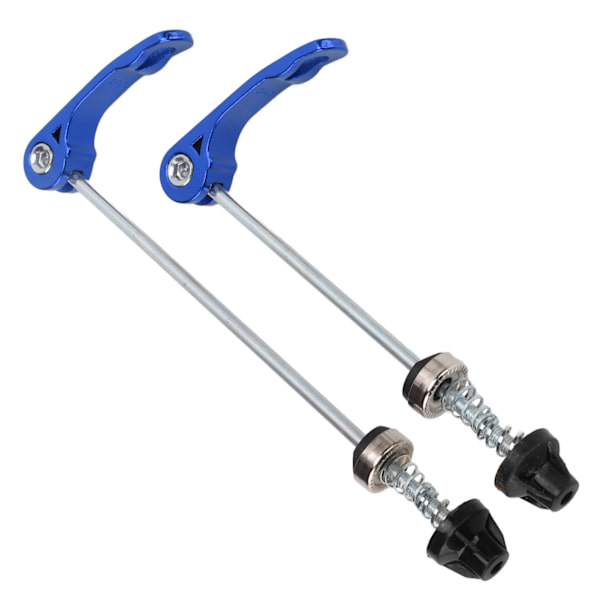 1 Pair/Set Bicycle Front Rear Quick Release Skewers Durable Bike Quick Release Lever Blue