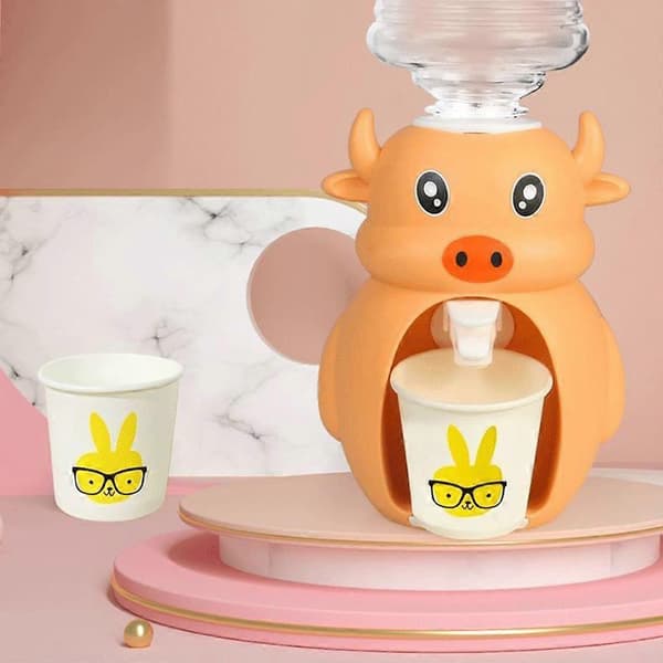 Kaldt/Varmt Vann Juice Melk Drikkefontene Mini Vanndispenser for Barn