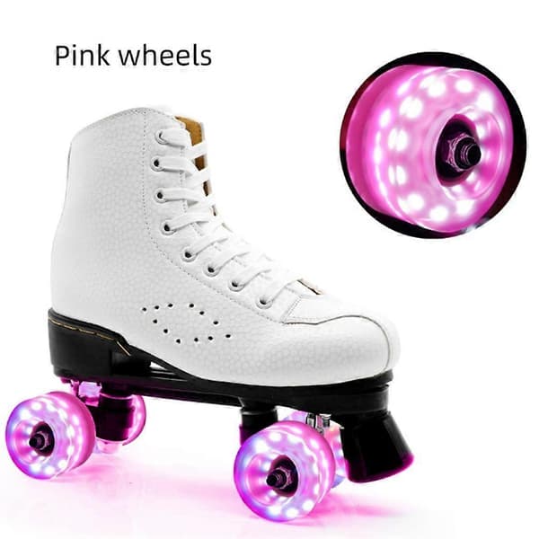 4 Roller Skate Wheels 58mm X 32mm Luminous Quad Roller Skate Wheels Outdoor Roller Skates Luminous Wheels Blue