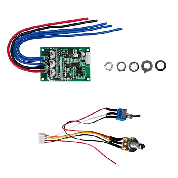 Børsteløs motorstyringsenhed driverkortmodul DC 12v-36v 500w højeffektværktøj